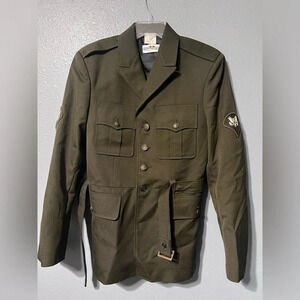 Flying Cross US Army Military Men’s Uniform Coat/Jacket Size 42S-C Dress Greens
